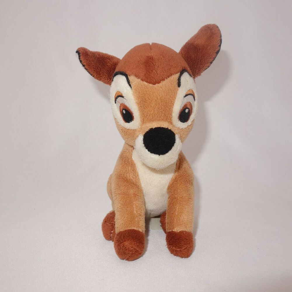 DISNEY Hong Kong Bambi Plush Stuffed Animal 7" tall